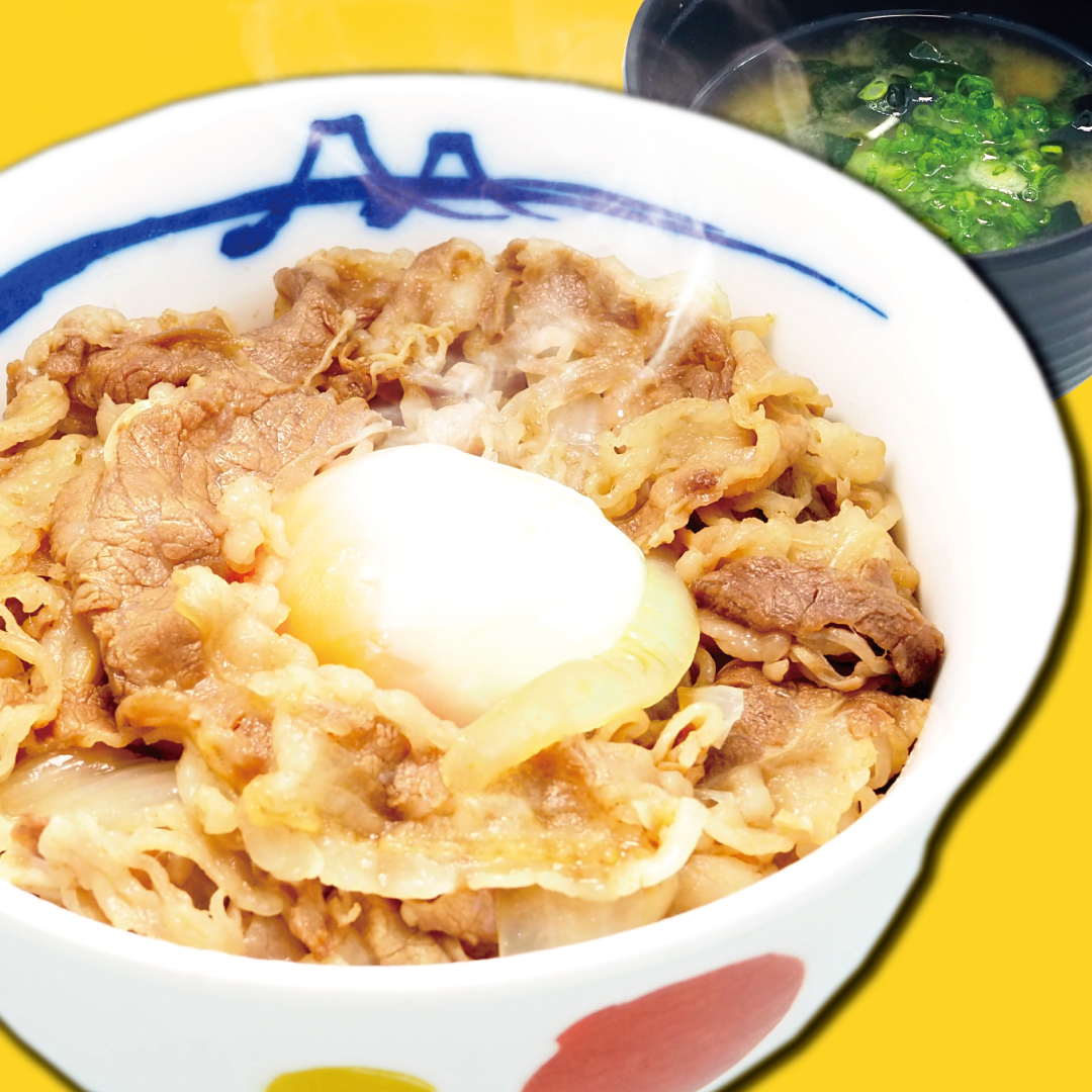 Cơm bò trứng lòng đào