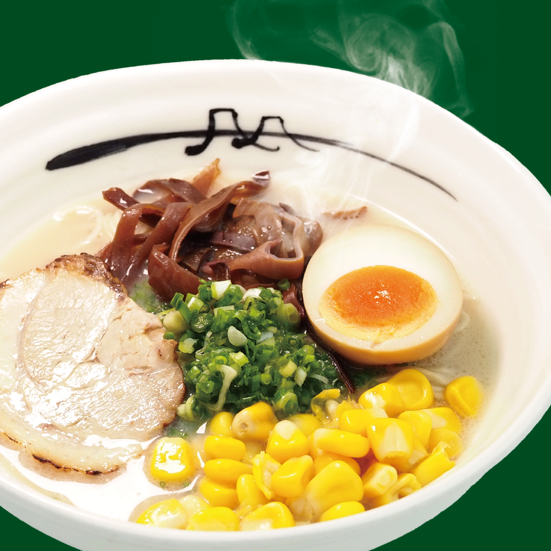コーン入り豚骨ラーメン
